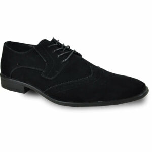 bravo men dress shoe king 3 wingtip oxford shoe black