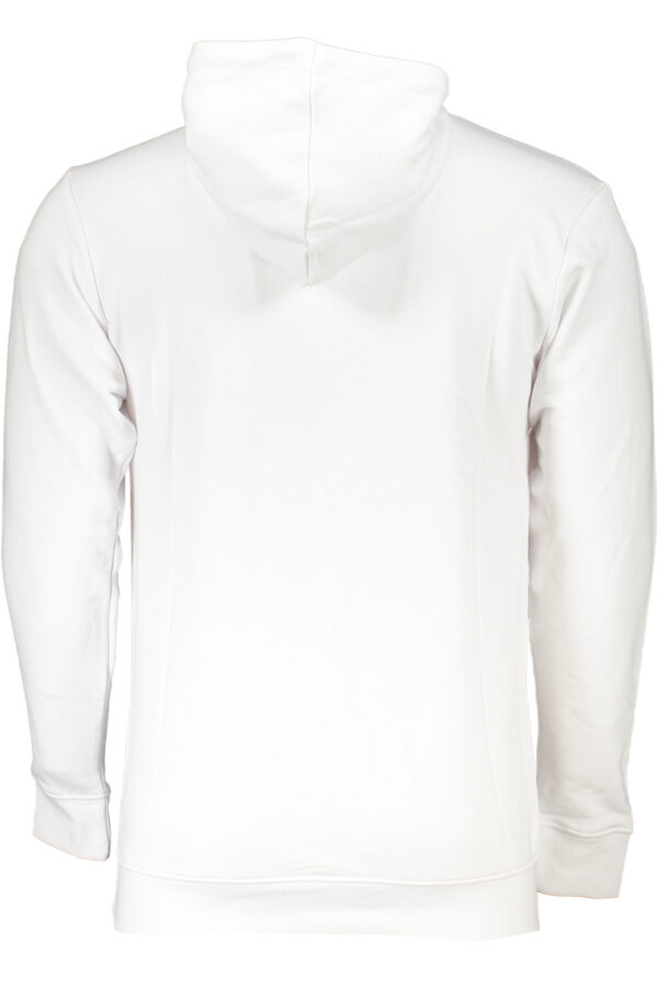 Sweatshirt blanc à capuche homme Cavalli Class
