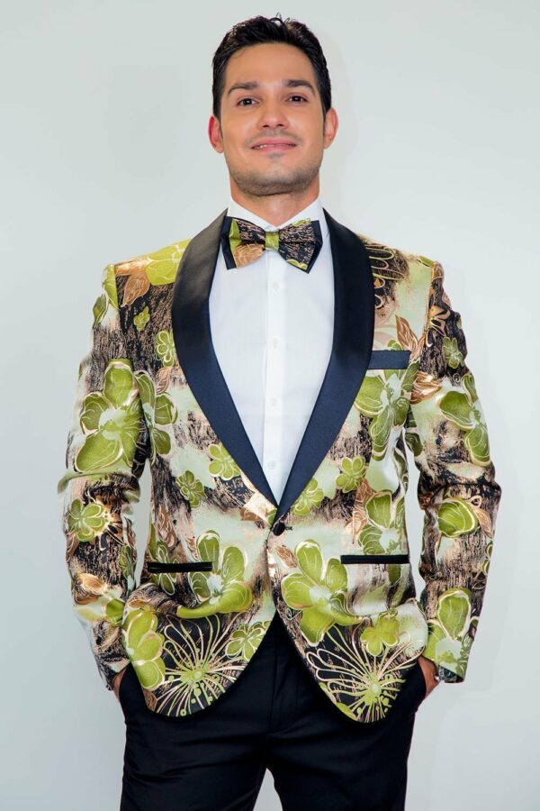 Veste smoking Monte Carlo col châle