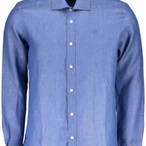 Chemise Homme Décontractée North Sails à Manches Longues - Bleu Ciel Bio