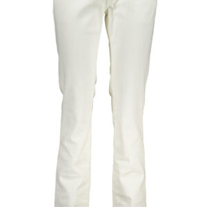 Pantalon blanc femme RE-START coupe slim