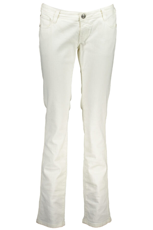 Pantalon blanc femme RE-START coupe slim