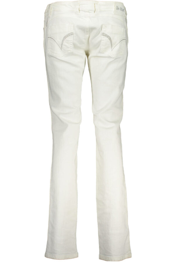 Pantalon blanc femme RE-START coupe slim