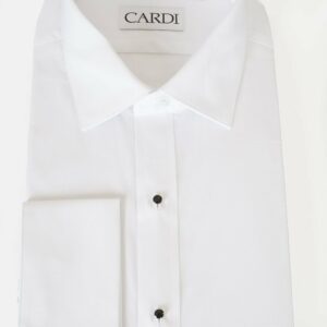 Chemise Blanche Élégante à Col Italien Richard - Parfaite pour Toute Occasion