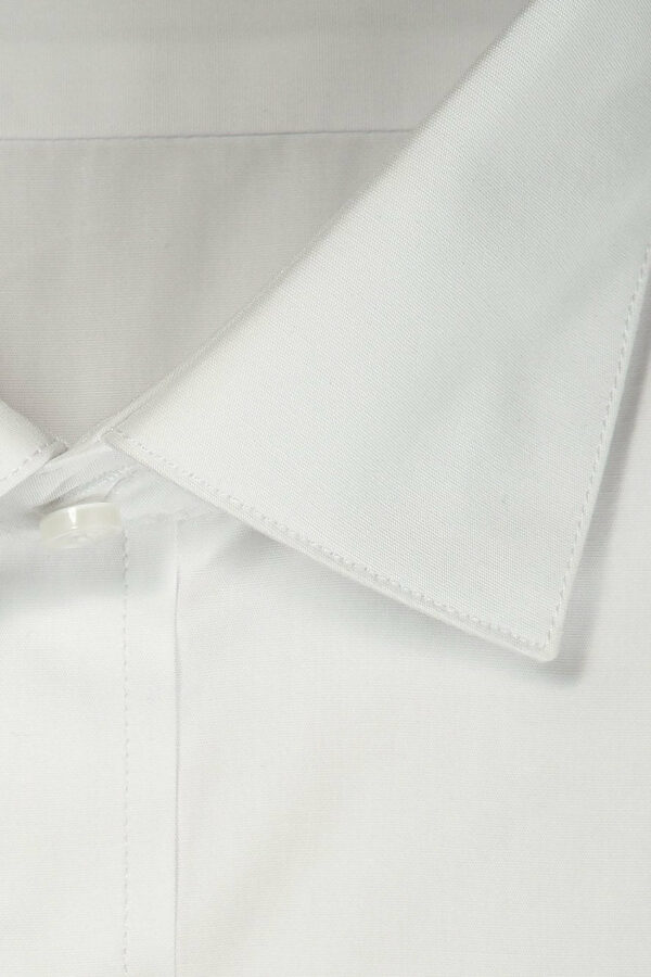 Chemise Blanche Élégante à Col Italien Richard - Parfaite pour Toute Occasion