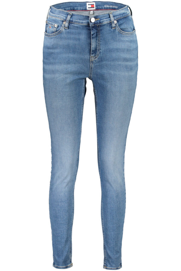 Jean skinny bleu femme