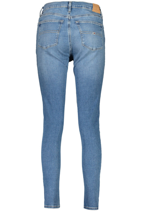 Jean skinny bleu femme