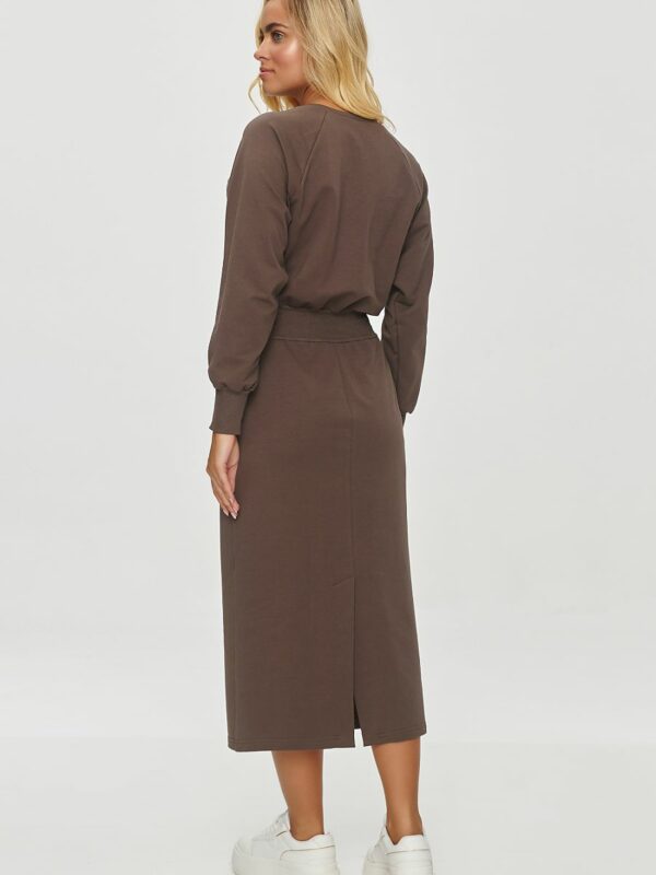Robe sweat midi femme Makadamia – Confort, style urbain