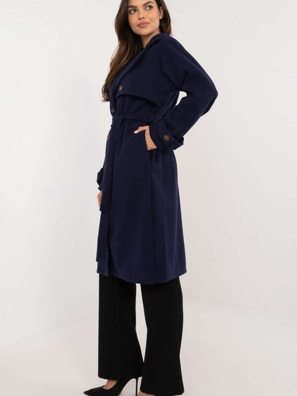 Trench Classique Bleu Marine - Modèle Och Bella