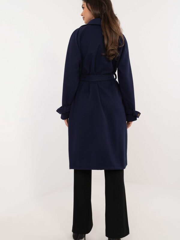 Trench Classique Bleu Marine - Modèle Och Bella