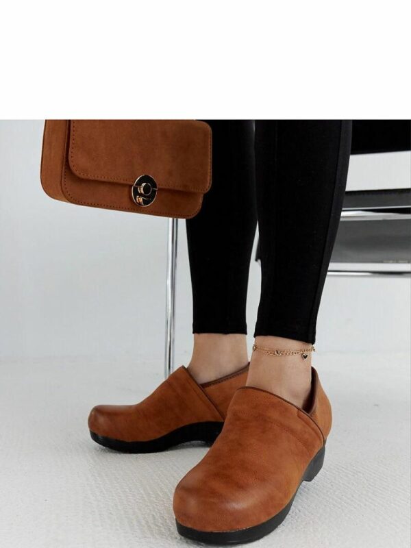 Mocassins Plateforme Femme Montoro Marron – Confort Style Vegan