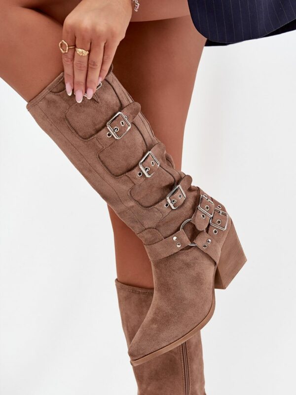 Bottes à talon - style western
