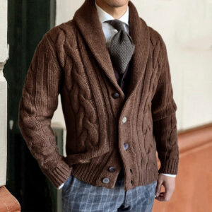 Cardigan homme