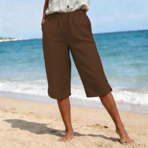 Pantalon Femme Taille Haute