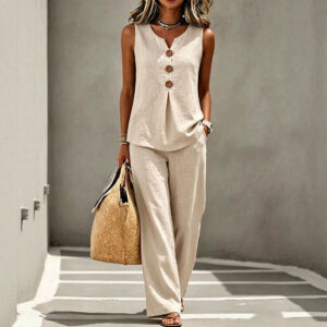 ensemble femme sans manches
