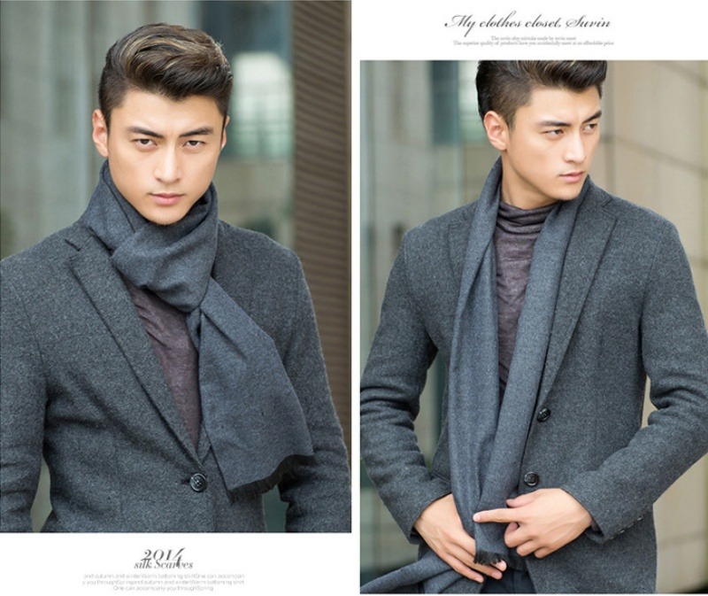 Écharpe Homme Élégante Hiver 2026 – Douce, Chaude et Confortable – Dropvet Écharpe Homme Élégante Hiver 2026 – Douce, Chaude et Confortable – Image 8