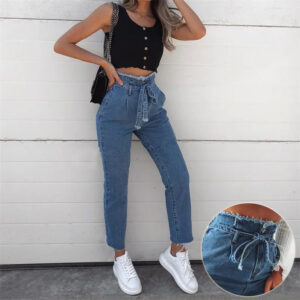 jean femme taille haute