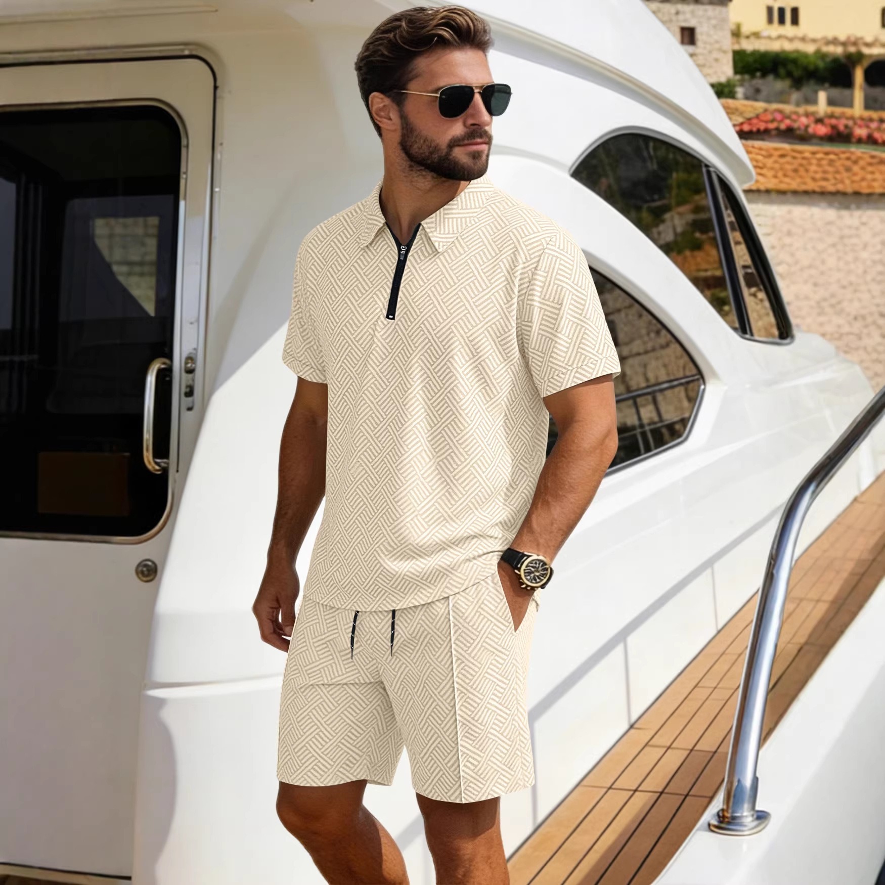 Ensemble Homme Polo Short Été ultra Confortable 2026 – Dropvet Ensemble homme polo short été