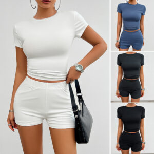 ensemble short femme décontracté été