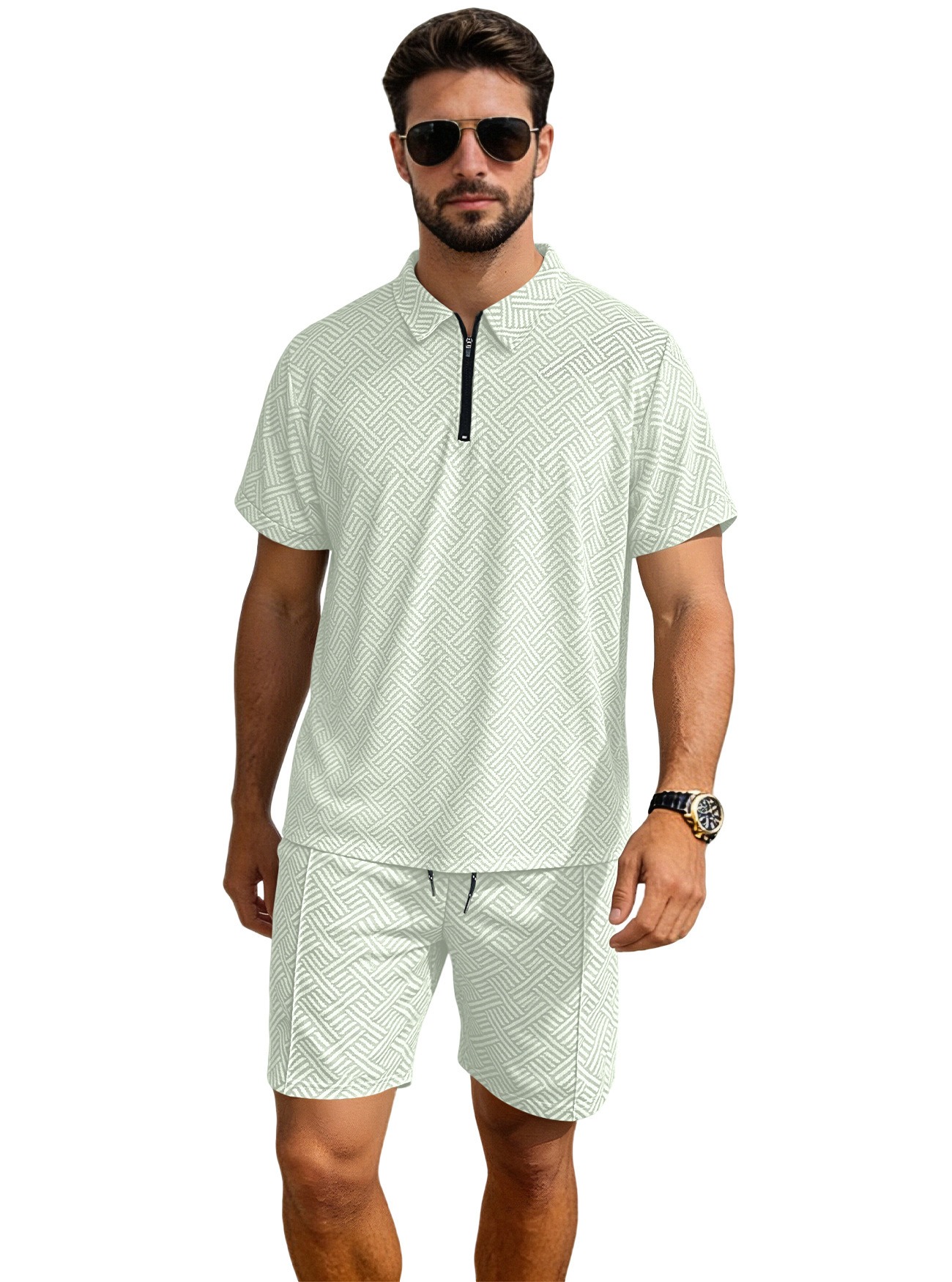 Ensemble Homme Polo Short Été ultra Confortable 2026 – Dropvet Ensemble Homme Polo Short Été ultra Confortable 2026 – Image 4