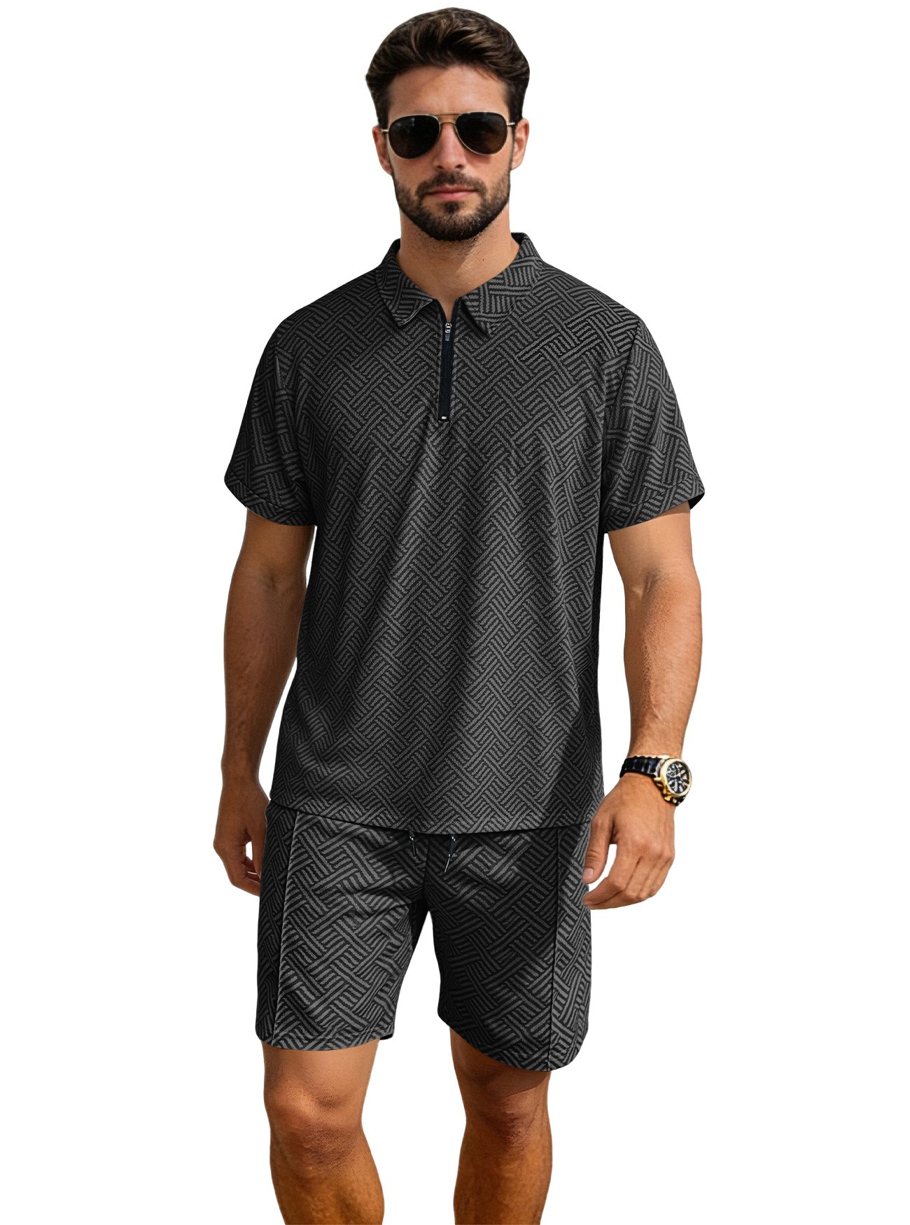 Ensemble Homme Polo Short Été ultra Confortable 2026 – Dropvet Ensemble Homme Polo Short Été ultra Confortable 2026 – Image 6