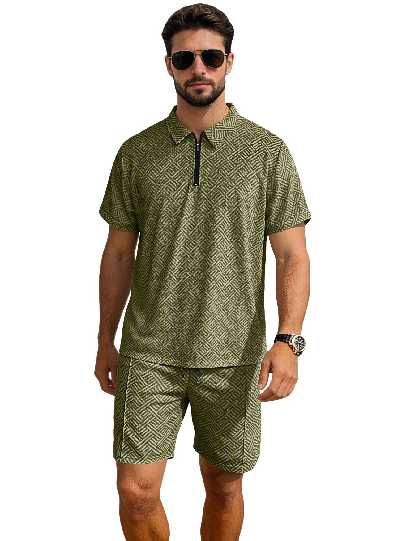 Ensemble Homme Polo Short Été ultra Confortable 2026 – Dropvet Ensemble Homme Polo Short Été ultra Confortable 2026 – Image 3