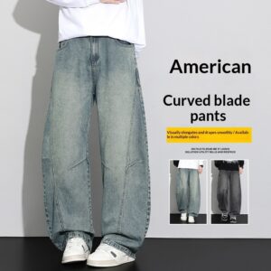 pantalon cargo homme large