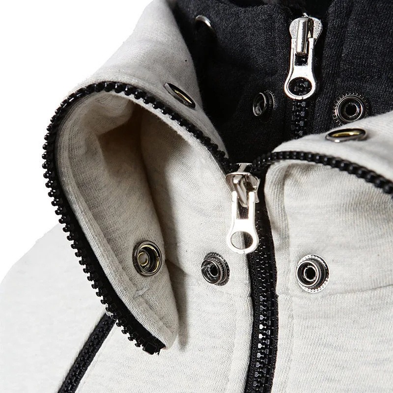 Manteau à Capuche Zippé Homme Indispensable – 6 Tailles – Dropvet Manteau à Capuche Zippé Homme Indispensable – 6 Tailles – Image 3