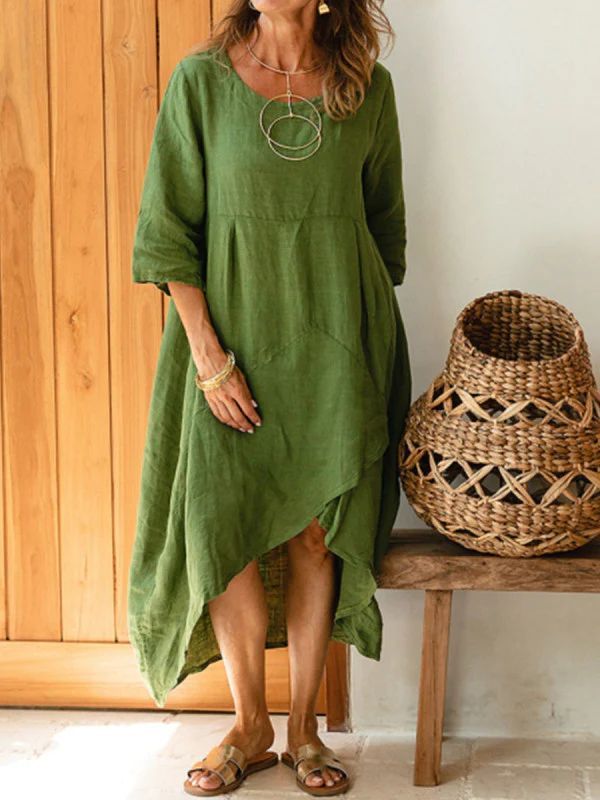Robe Longue Décontractée élégant – 6 Tailles Disponibles – Dropvet Robe Longue Décontractée élégant – 6 Tailles Disponibles – Image 3