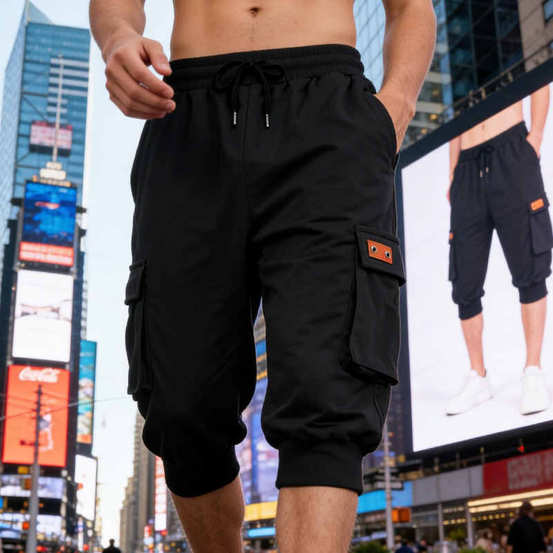 Short Cargo Homme Confortable Sport – 4 Coloris – Dropvet Short Cargo Homme Confortable Sport – 4 Coloris – Image 3