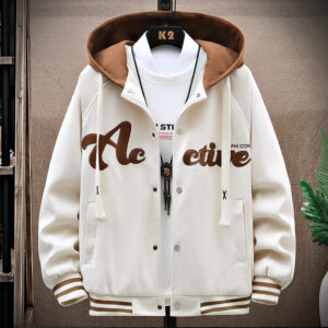 veste baseball homme style coréen