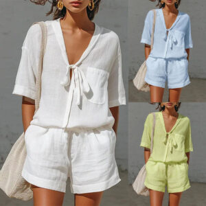 ensemble short femme été
