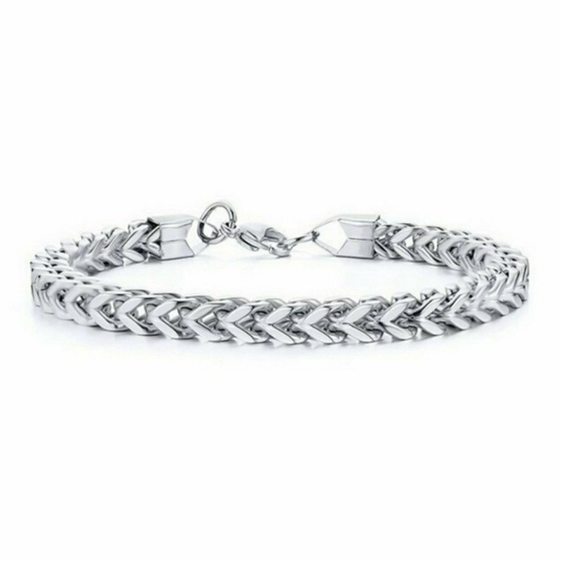 Bracelet Homme Chaîne Acier élégant : 7 Raisons de Craquer – Dropvet Bracelet Homme Chaîne Acier élégant : 7 Raisons de Craquer – Image 5