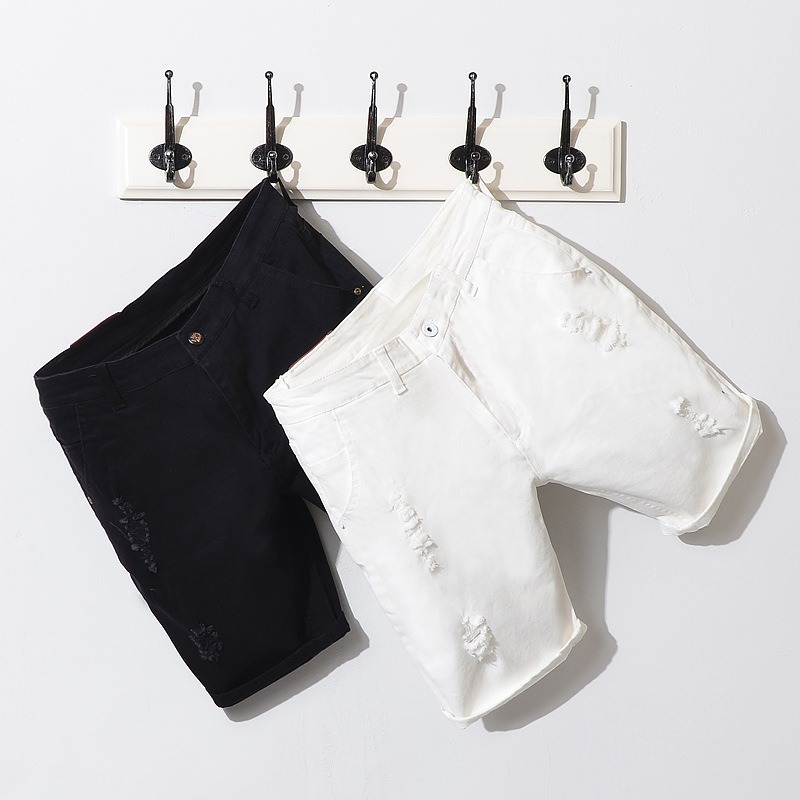Short en Jean Déchiré Homme Authentique – 6 Tailles Disponibles – Dropvet Short en Jean Déchiré Homme Authentique – 6 Tailles Disponibles – Image 4