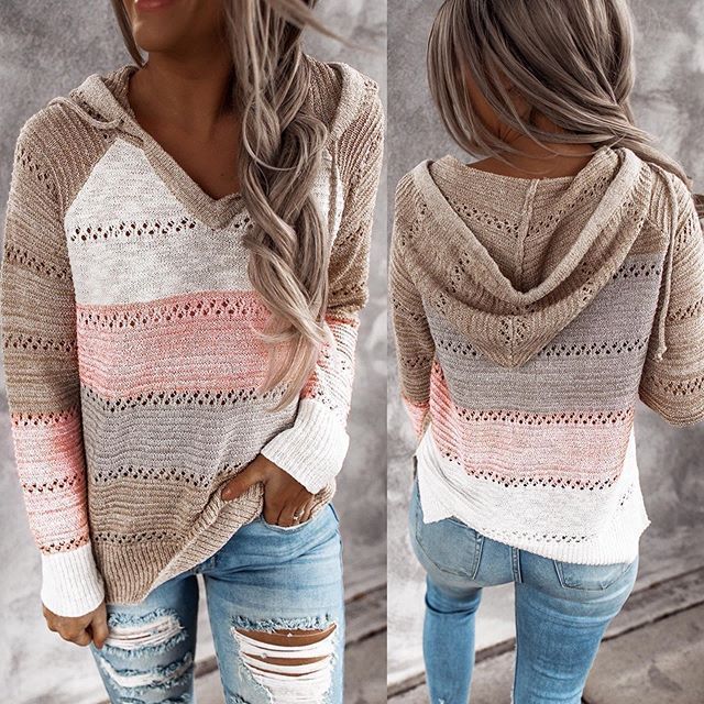 Pull Femme Tricot Élégant en 6 Tailles – Dropvet Pull Femme Tricot Élégant en 6 Tailles – Image 5