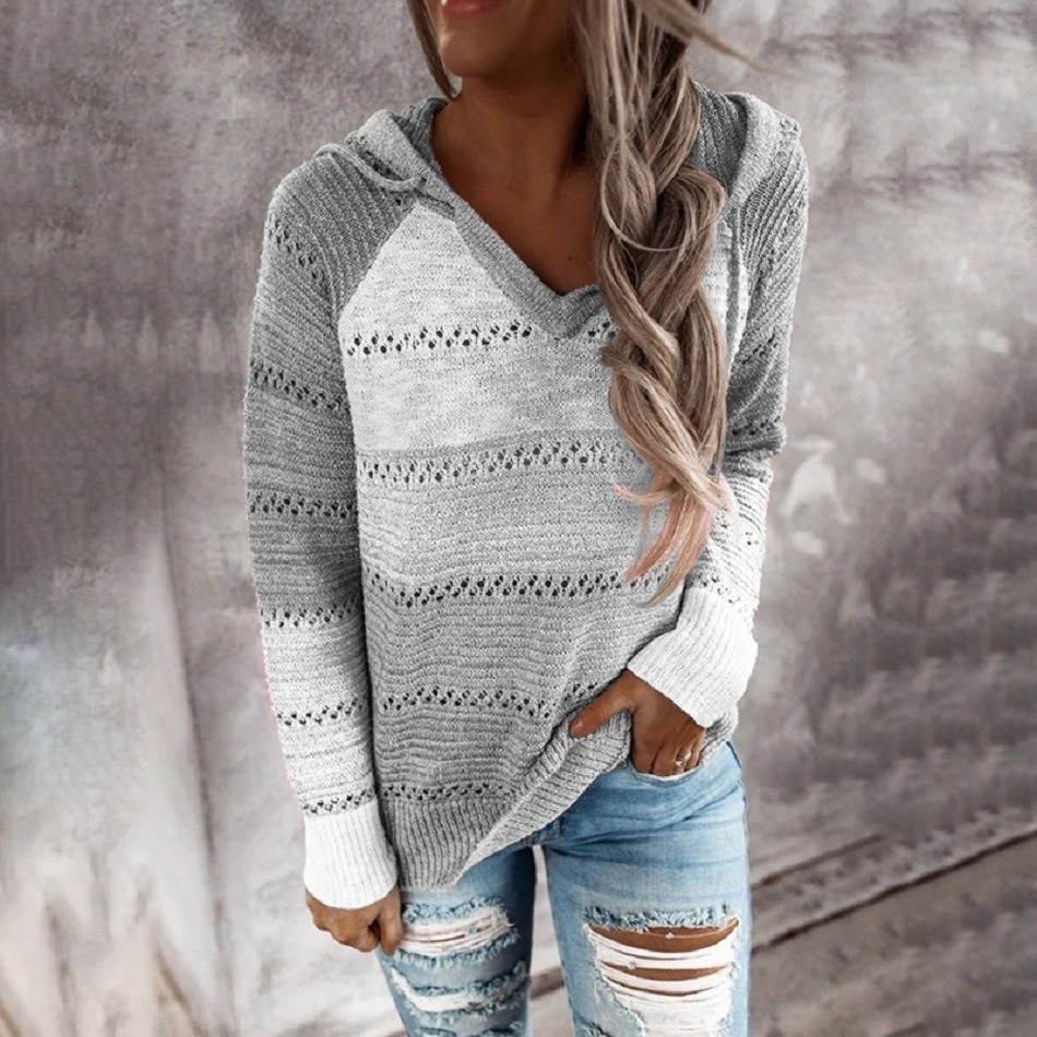 Pull Femme Tricot Élégant en 6 Tailles – Dropvet Pull Femme Tricot Élégant en 6 Tailles – Image 10