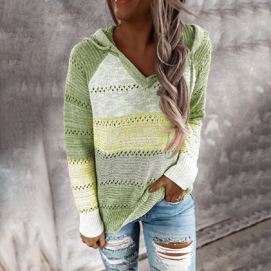 Pull Femme Tricot Élégant en 6 Tailles – Dropvet Pull Femme Tricot Élégant en 6 Tailles – Image 3