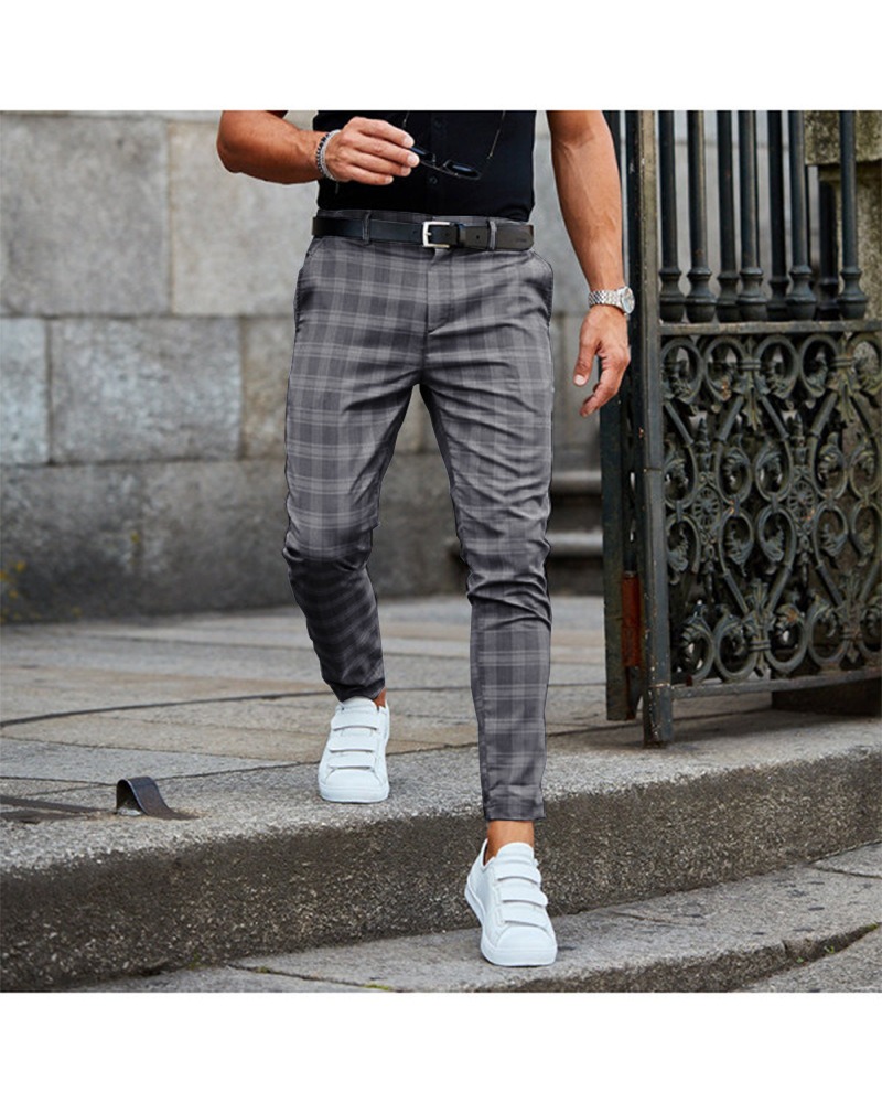 Pantalon Chino Carreaux Homme Élégant – 6 Tailles Disponibles – Dropvet Pantalon Chino Carreaux Homme Élégant – 6 Tailles Disponibles – Image 6