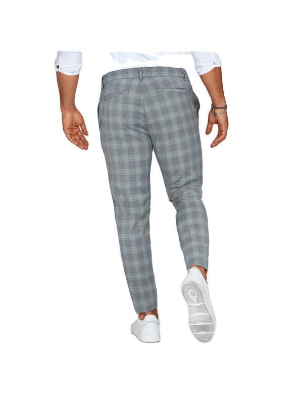Pantalon Chino Carreaux Homme Élégant – 6 Tailles Disponibles – Dropvet Pantalon Chino Carreaux Homme Élégant – 6 Tailles Disponibles – Image 4