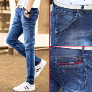 jean slim fit homme coupe ajustée