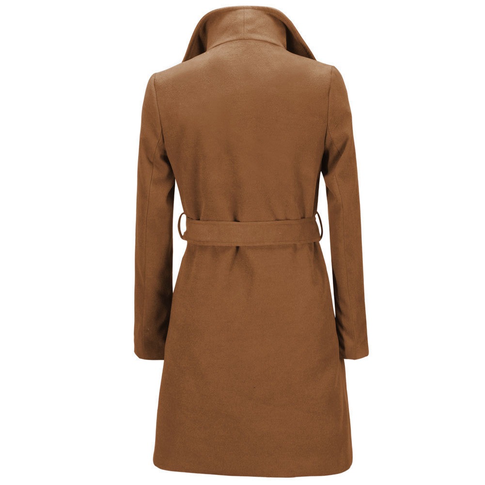 Manteau femme laine ceinturé – Élégant Hiver 2026 – Dropvet Manteau femme laine ceinturé – Élégant Hiver 2026 – Image 5