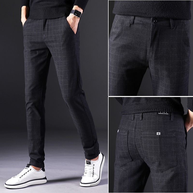 Pantalon Slim Homme Noir Élégant – 6 Tailles Disponibles – Dropvet Pantalon Slim Homme Noir Élégant – 6 Tailles Disponibles – Image 3