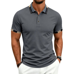 Polo homme slim fit