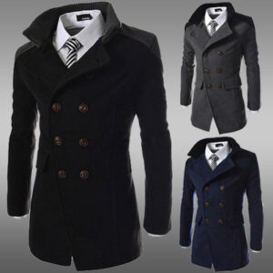 manteau homme croisé
