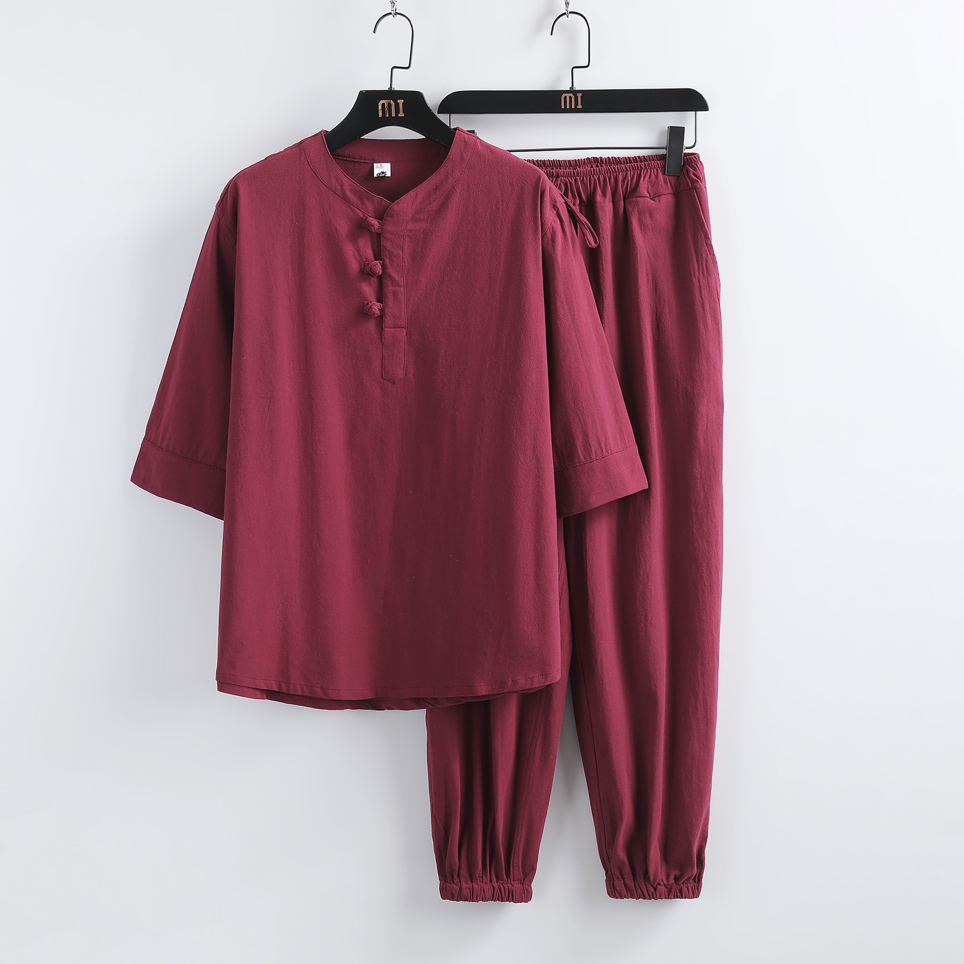 Vêtement Zen Homme en Lin Apaisant – 2 Coloris – Dropvet Vêtement Zen Homme en Lin Apaisant – 2 Coloris – Image 5
