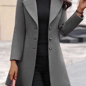 manteau femme long élégant