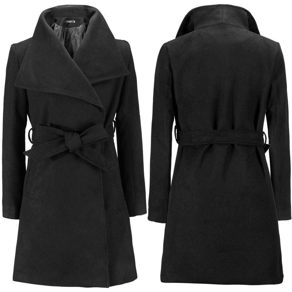 Manteau femme laine ceinturé – Élégant Hiver 2026 – Dropvet Manteau femme laine ceinturé – Élégant Hiver 2026 – Image 4