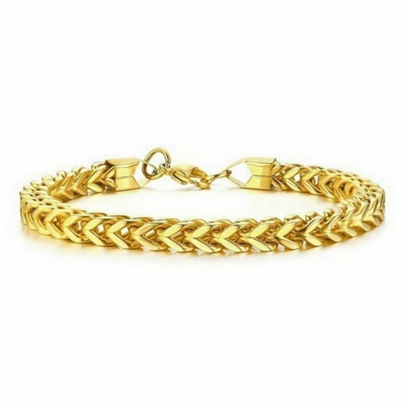 Bracelet Homme Chaîne Acier élégant : 7 Raisons de Craquer – Dropvet Bracelet Homme Chaîne Acier élégant : 7 Raisons de Craquer – Image 4