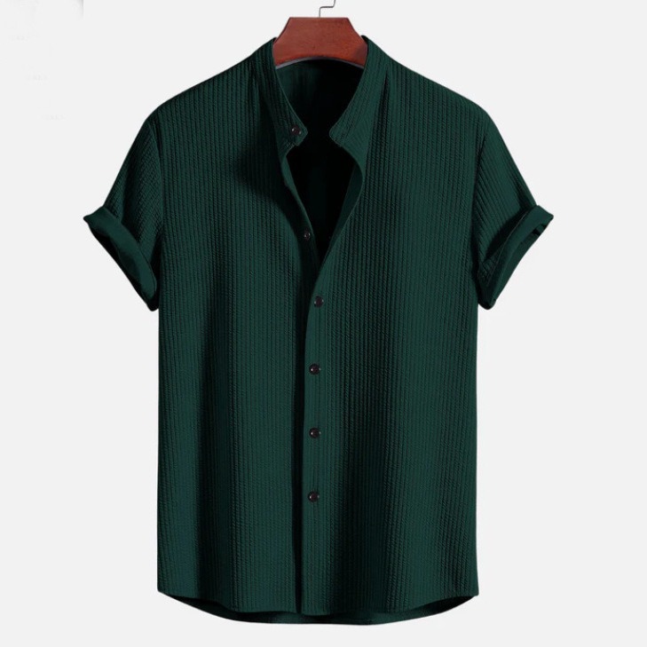 Chemise Oversize Homme Décontractée – 7 Coloris – Dropvet Chemise Oversize Homme Décontractée – 7 Coloris – Image 9