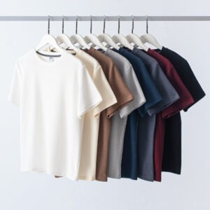 T-shirt homme coton mercerisé